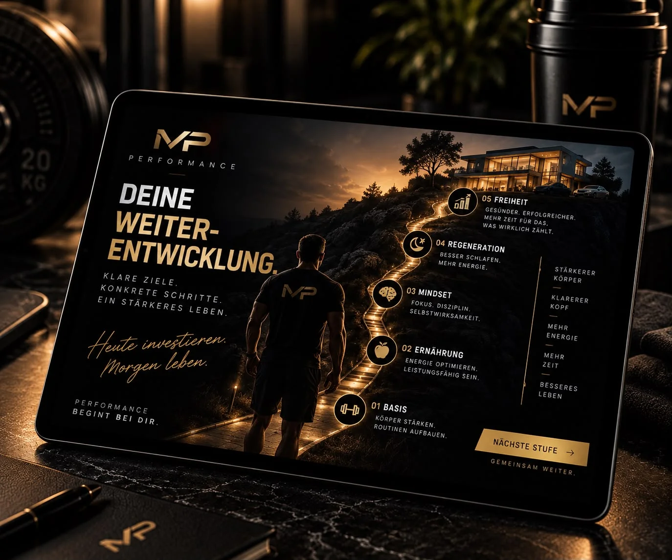 Fortschrittskontrolle und Weiterentwicklung der Leistungsfähigkeit