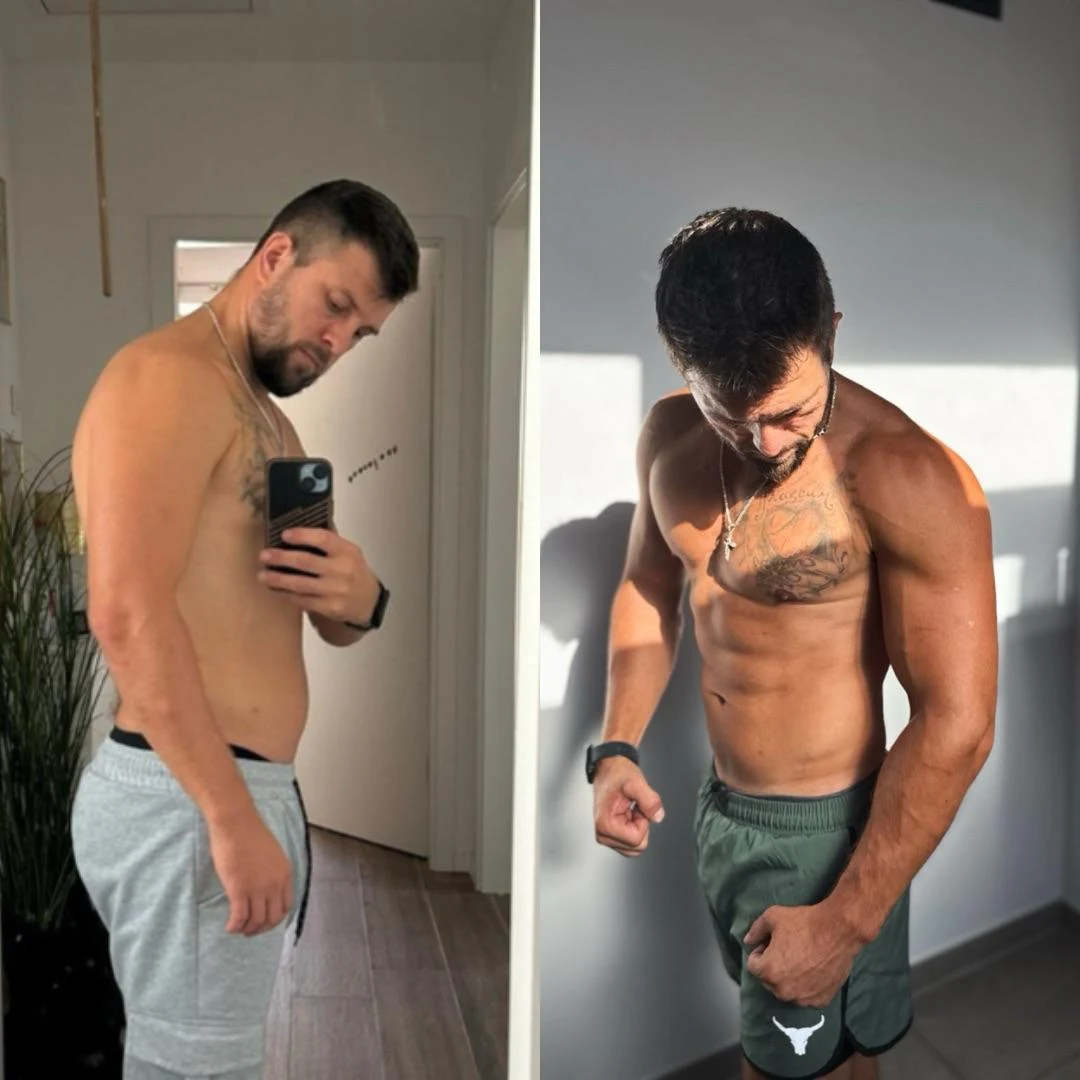 Weitere Vorher-Nachher-Ansicht derselben Transformation