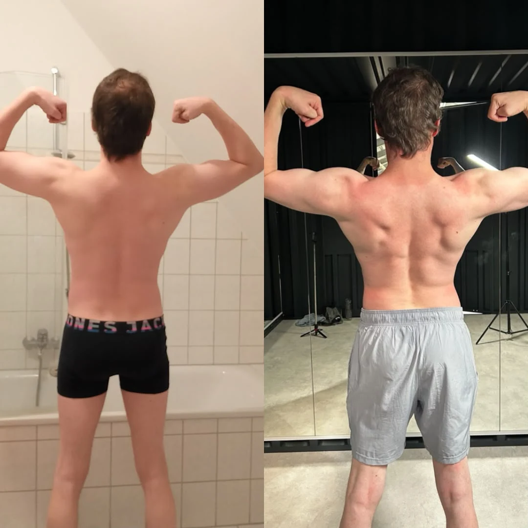 Weitere Vorher-Nachher-Ansicht derselben Transformation